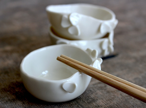 Atelier Eva Dejeanty - Bol en porcelaine XS