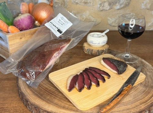 Domaine de Favard - Magret de Canard fumé au Bois de châtaigner et d'acacia 250g spéciale apéro