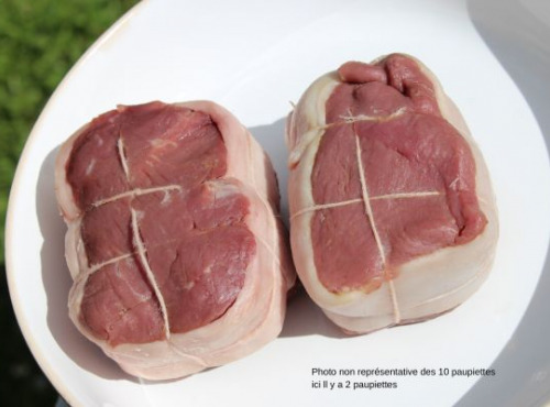 Ferme de Pleinefage - Paupiette de canard paquet de 10