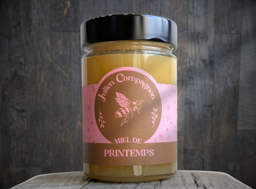 Elevage de Cochons en Forêt et Produits du Terroir Jurassien - Miel de Printemps- 500gr