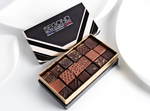 Philippe Segond MOF Pâtissier-Confiseur - Boite de 280g de chocolats artisanaux