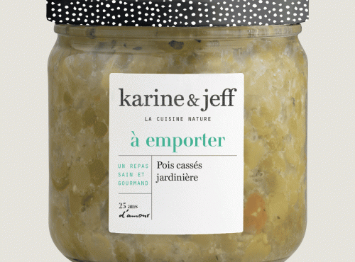 Karine & Jeff - Pois cassés jardinière 6x360g