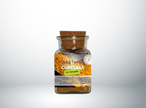 Adal Terra - Epices - Curcuma Biodynamique (en poudre) 60G