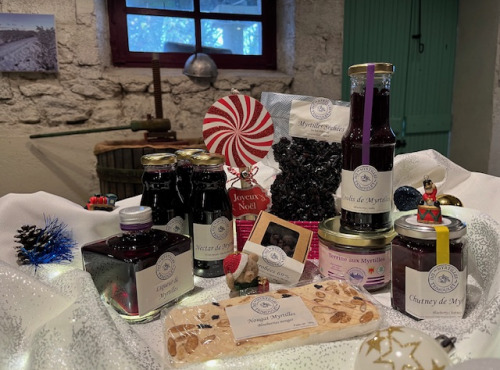 Myrtilles du Trimoulet - Coffret Cadeau Noël "Joyeuses Myrtilles"