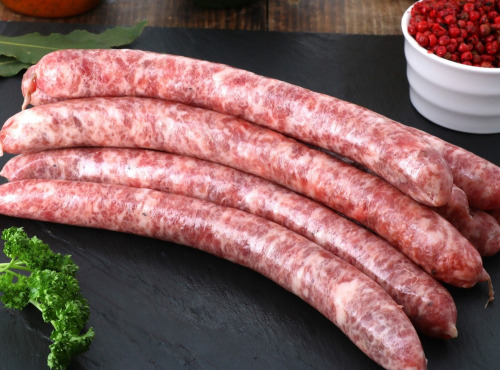 Charcuterie Aubard - Saucisse Fine de cochon Kintoa 1kg