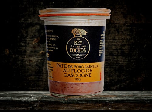 Lou Rey du Cochon - Paté de porc laineux au floc de Gascogne 110g