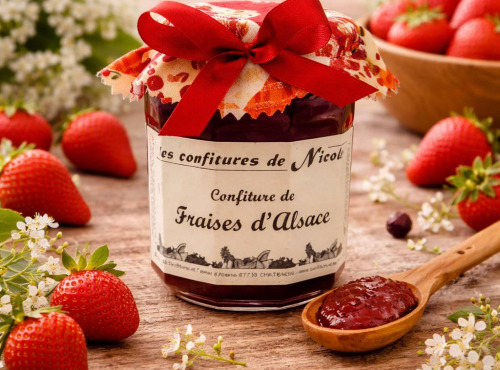 Maison Schmid - Confiture Fraise d'Alsace - Les Confitures de Nicole