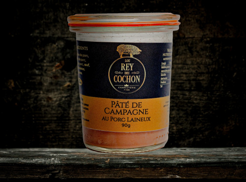 Lou Rey du Cochon - Pâté de campagne de porc laineux 110g