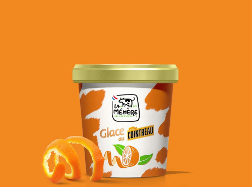 Glaces La Mémère - Glace Cointreau 500ml