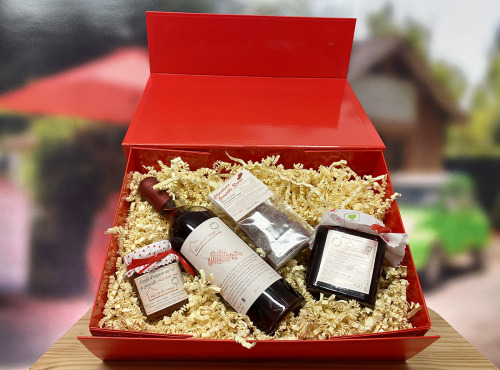 Les Perles Rouges - Coffret Fête des Mamans avec "vin" de groseille 37,5 cl