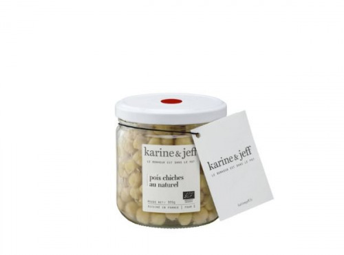 Karine & Jeff - Pois chiches au naturel 370g