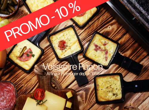 Vaissaire Papon Affineur - Fromager - Plateau de Raclette - 2 personnes