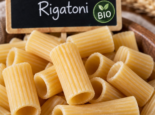 L'OLIVERAIE DU COUDON - [Précommande] PATE RIGATONI BIO DES HAUTES ALPES BIO 1KG