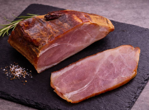 Maison Schmid - Palette de porc fumée sans os crue - 1kg ou 1.2kg