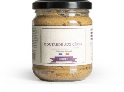 Apisphère - Moutarde aux Cèpes 190g x 20