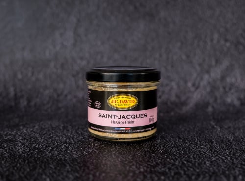Etablissements JC David - Saint-Jacques à la crème fraîche - 100g