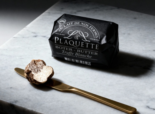 Beurre Plaquette - Le Beurre Truffe Blanche100g
