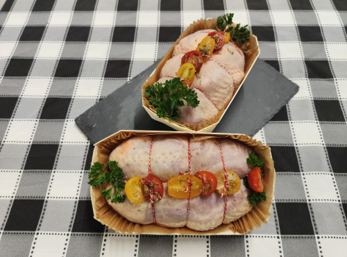 La ferme Grandvillain - [Précommande] Roti De Chapon Nature - 1 600 G
