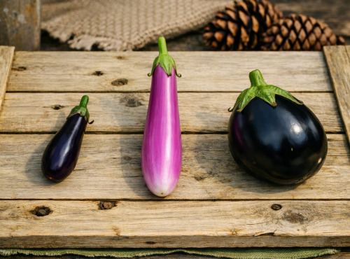 Nature et Saveurs - Ferme Aquaponique et Permacole Astérienne - Aubergines Aquaponiques Jeunes – Japonaise, Finger et/ou Ronde