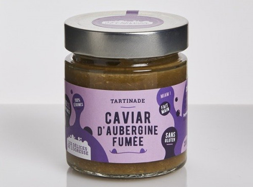 Les Délices de l’Ogresse - Caviar d’Aubergine Fumée Bio 105g