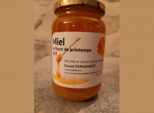 Ferme de Pourcier - Miel de Printemps toutes fleurs - 500g