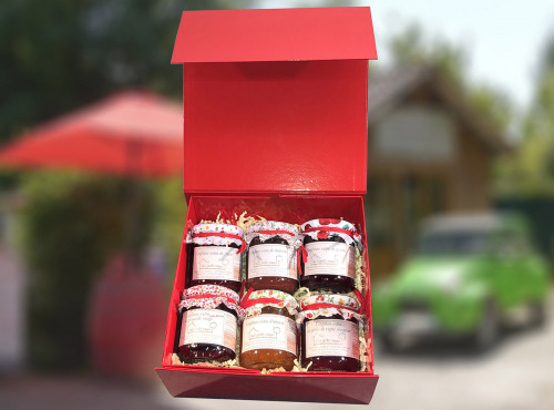 Les Perles Rouges - Coffret De 6 Confitures Classiques 6x250g