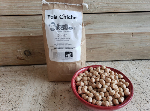 Famille Rochefort - Pois chiches bio 10kg