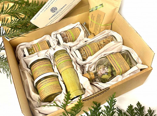 LE JARDIN E(S)T LA RECETTE - Coffret de Noël - GRAND GOURMAND - 8 épices