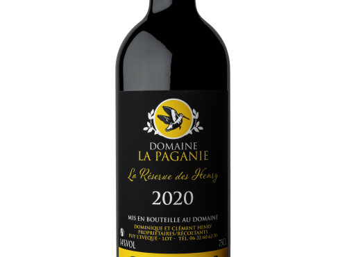 Domaine la Paganie - Vin Rouge Cahors Réserve des Henry