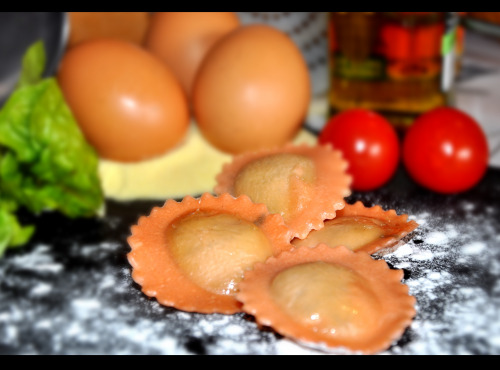 Les Pâtes Côté Mont Blanc - Ravioli Potiron Chataigne