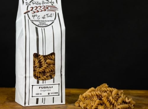 Des pâtes Briardes épi c'est tout ! - Fusilli gingembre - 300g