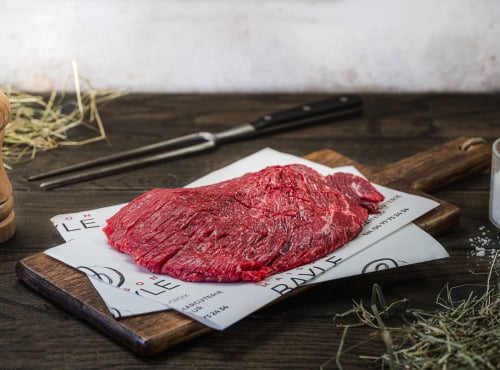 Maison BAYLE - Champions du Monde de boucherie 2016 - Bavette de bœuf Bête de Pays - Haute Loire -  500g (2 tranches)