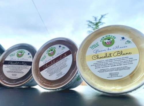 Glaces de Meuse - TRIO "Choco" - Crèmes Glacées 360g