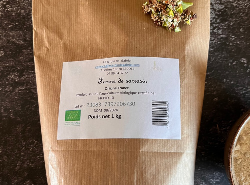 Les Graines de Louise - Farine de sarrasin biologique 1 kg