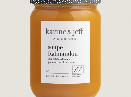 Karine & Jeff - Soupe Katmandou - aux patates douces, potimarron et curcuma