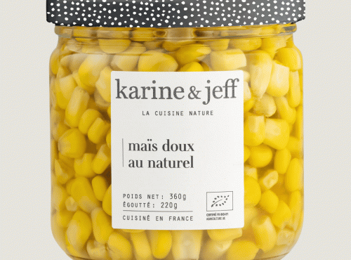 Karine & Jeff - Maïs doux au naturel 6x360g
