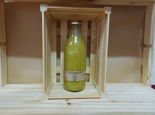 Domaine d'Auménie - Velouté de cougettes et basilic du jardin - en conv bio - 1L