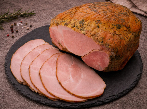 Maison Schmid - Jambon fumé aux herbes Le Rostello. 400g