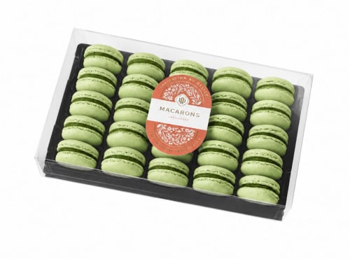 Invitation au Délice - Coffret Mono-parfum - 25 Macarons Pistache