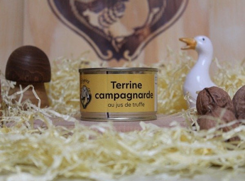 Lagreze Foie Gras - La Terrine Campagnarde au Jus de Truffe 24x130g