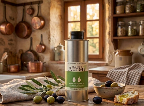 Huilerie d'Auron - Huile d'olive vierge extra BIO 0.25l