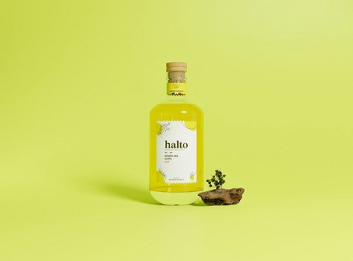 Halto - Rhum Arrangé Génépi des Alpes 70cl