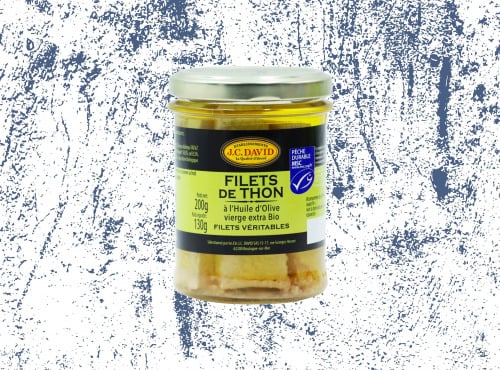 La Paysanne des Mers - Filets de thon à l'huile d'olive extra vierge BIO - 200g