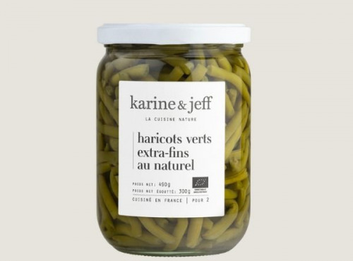 Karine & Jeff - Haricots verts extra-fins au naturel 490g