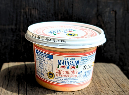 Elevage de Cochons en Forêt et Produits du Terroir Jurassien - NOUVEAU - Cancoillotte au Piment d'Espelette