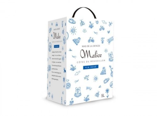 Mas De La Devèze - Côte du Roussillon AOP - Malice Rosé - BIB de 5 L