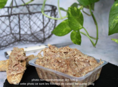 Ferme de Pleinefage - Rillettes de canard x 500gr