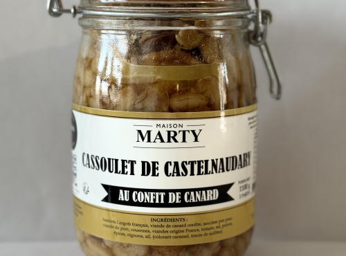 CHARCUTERIE MAISON MARTY - CASSOULET DE CASTELNAUDARY 2PERS 1.1KG