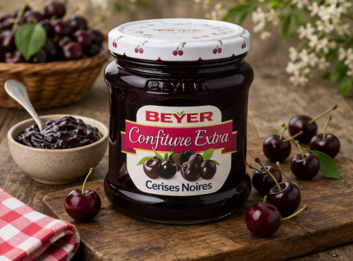 Maison Schmid - Confiture Extra - Cerises noires