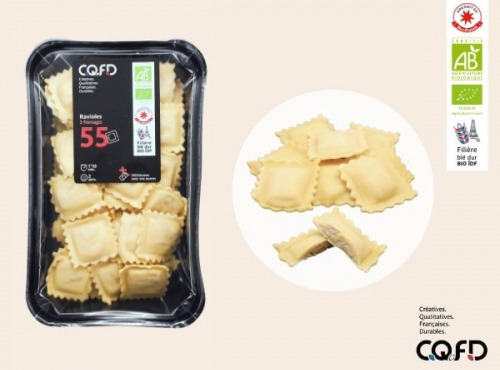 CQFD - Ravioles 3 Fromages aux oeufs - 250g